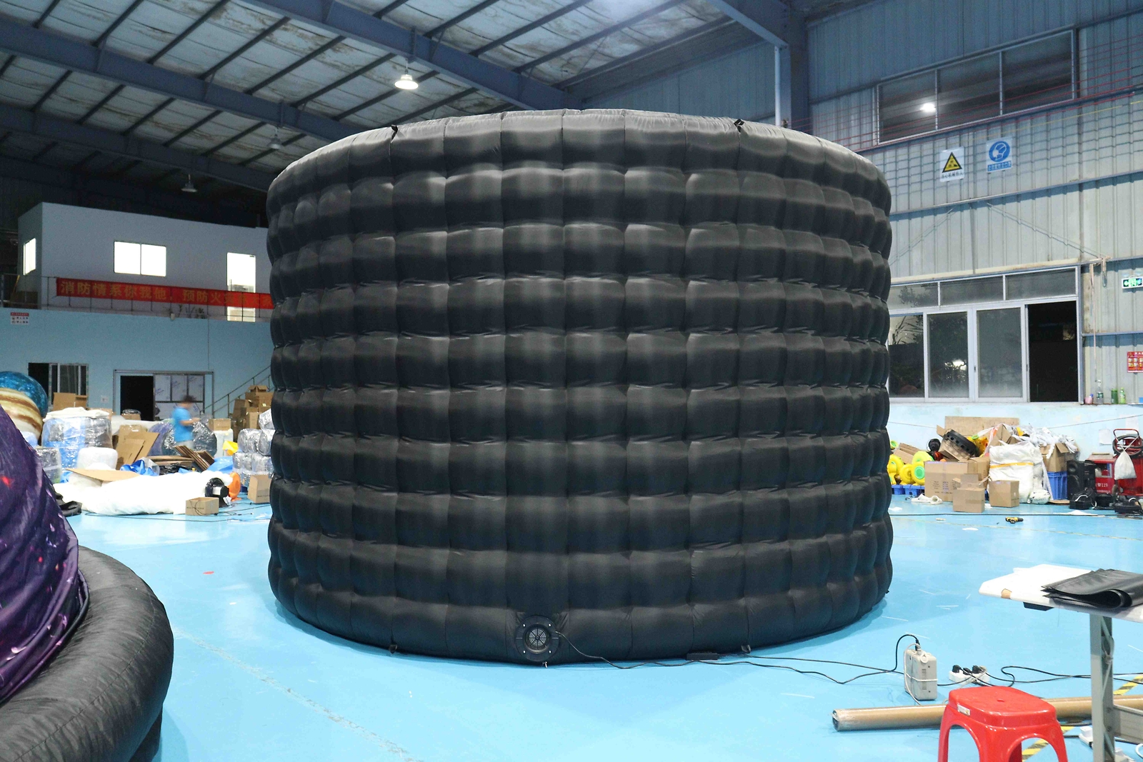 10FT Inflatable 360 Photo Booth Enclosure Portable LED Backdrop Wall For Party