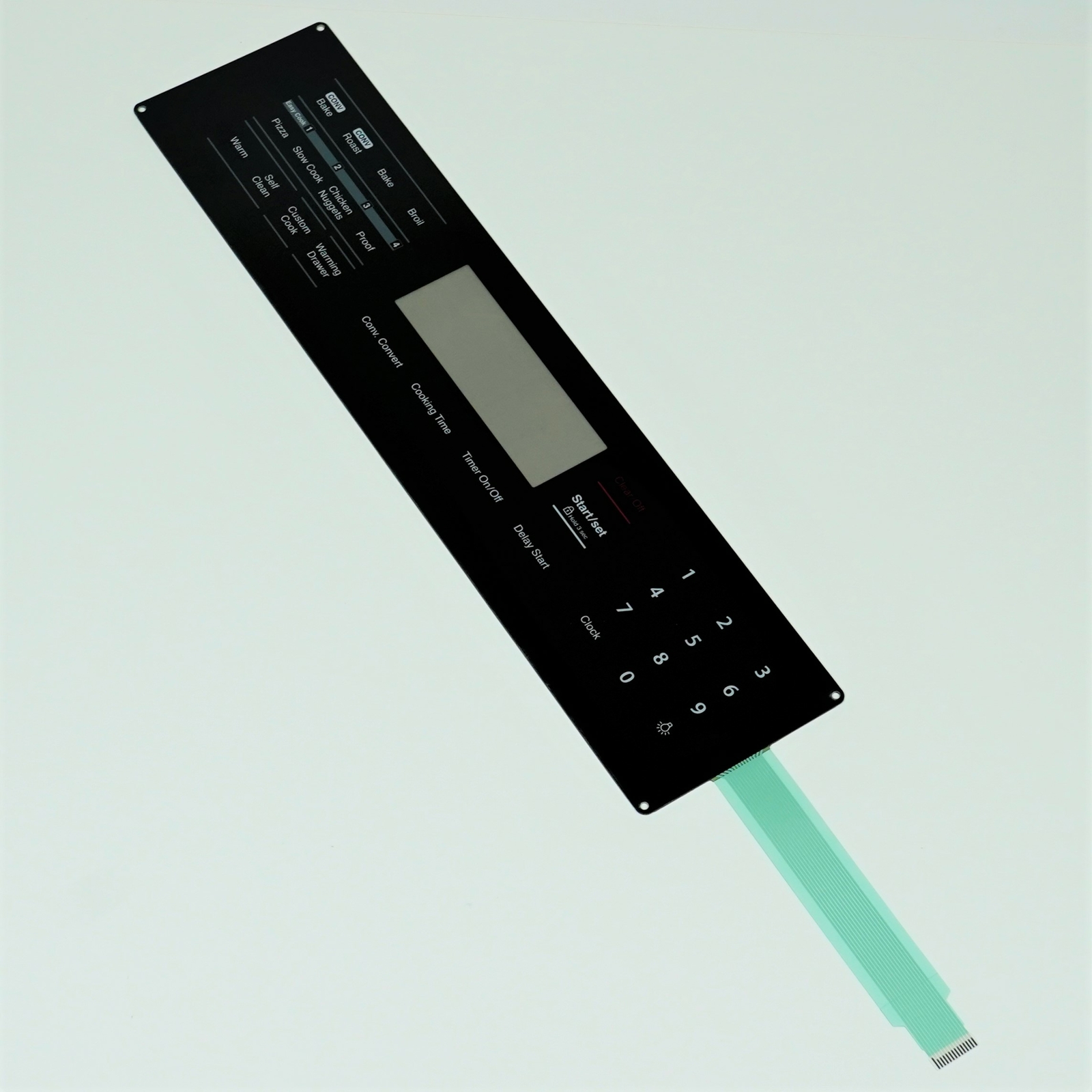Choice Parts DG34-00017A for Samsung Range Oven Membrane Switch Touchpad Overlay