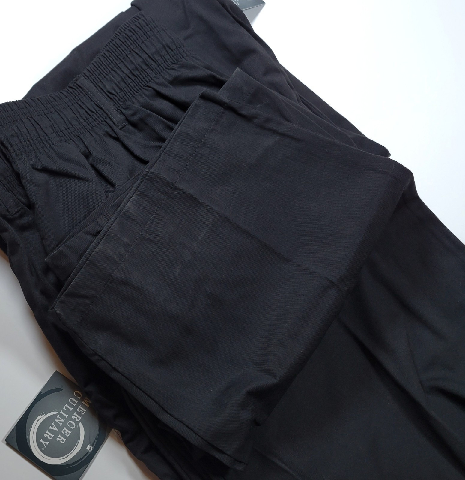 Mercer Culinary M60050BK4X Lot Of 2- Men's 4X Cook Pants Milennia Big/Tall New