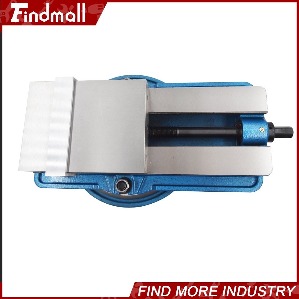 Findmall 6 Inch Milling Machine Vise Lockdown Bench Vise W/ 360° Swiveling Base
