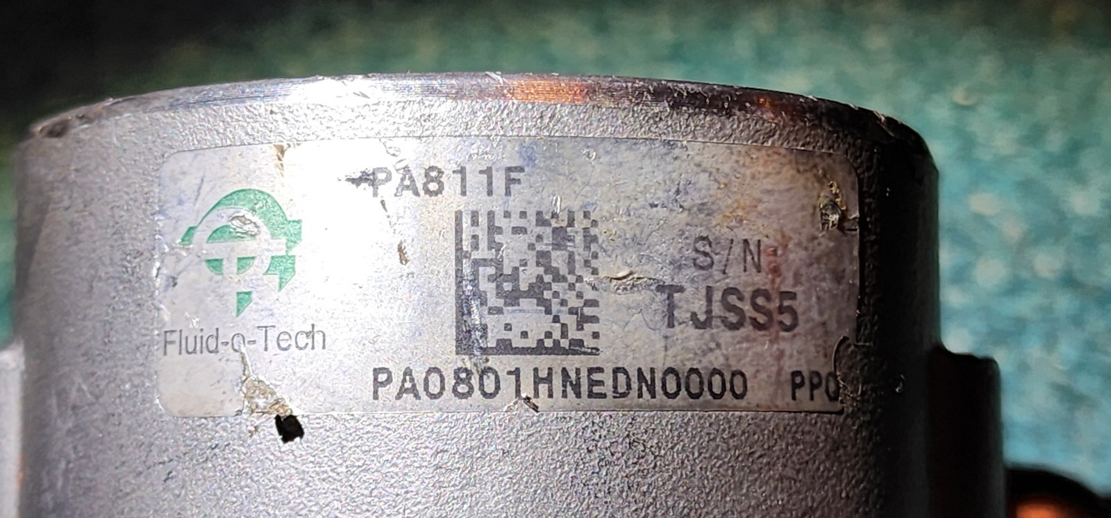 Fluid-o-Tech PA0801HNEDN0000 Rotary Vane Pump NSF, Stainless Steel 250 GPH Italy