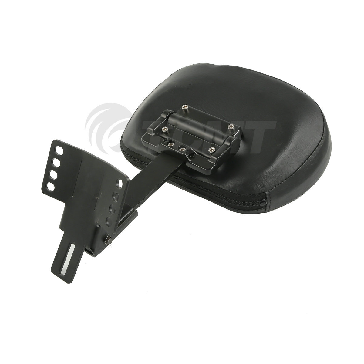 Black Plug-In Driver Rider Backrest Fit For Harley Street Electra Glide 97-2023