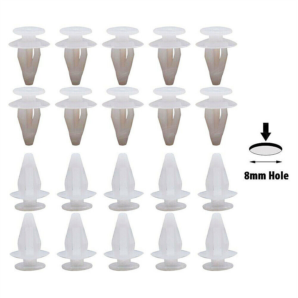 For Toyota Tacoma Trim Panel Clips Bumper Fender Push Pin Rivet 7 8 9mm Engine