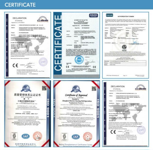 Kolice Commercial countertop rolled ice cream machine for food truck trailer