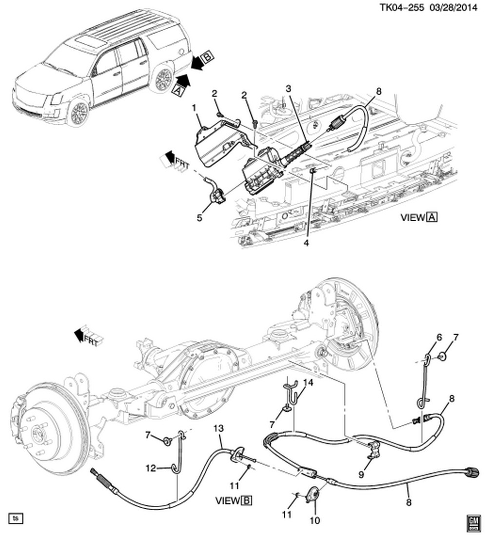 Electronic Parking Brake Module 2018 Cadillac Escalade Chevrolet Tahoe GMC Yukon