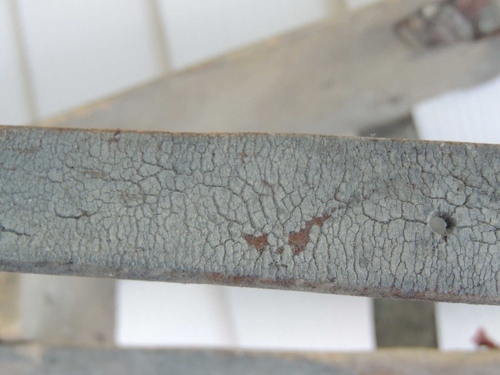 Antique Prosthetic Peg Leg Civil War Era 1860's w/ Leather Straps, 38" Tall