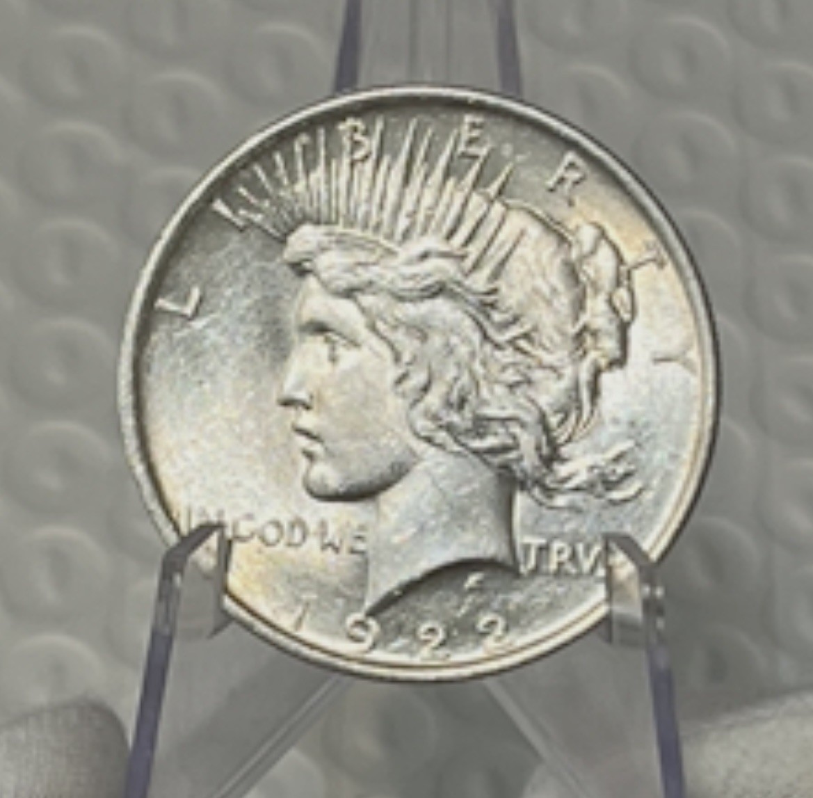 1922 P - 90% Silver Peace Dollar Brilliant Uncirculated BU