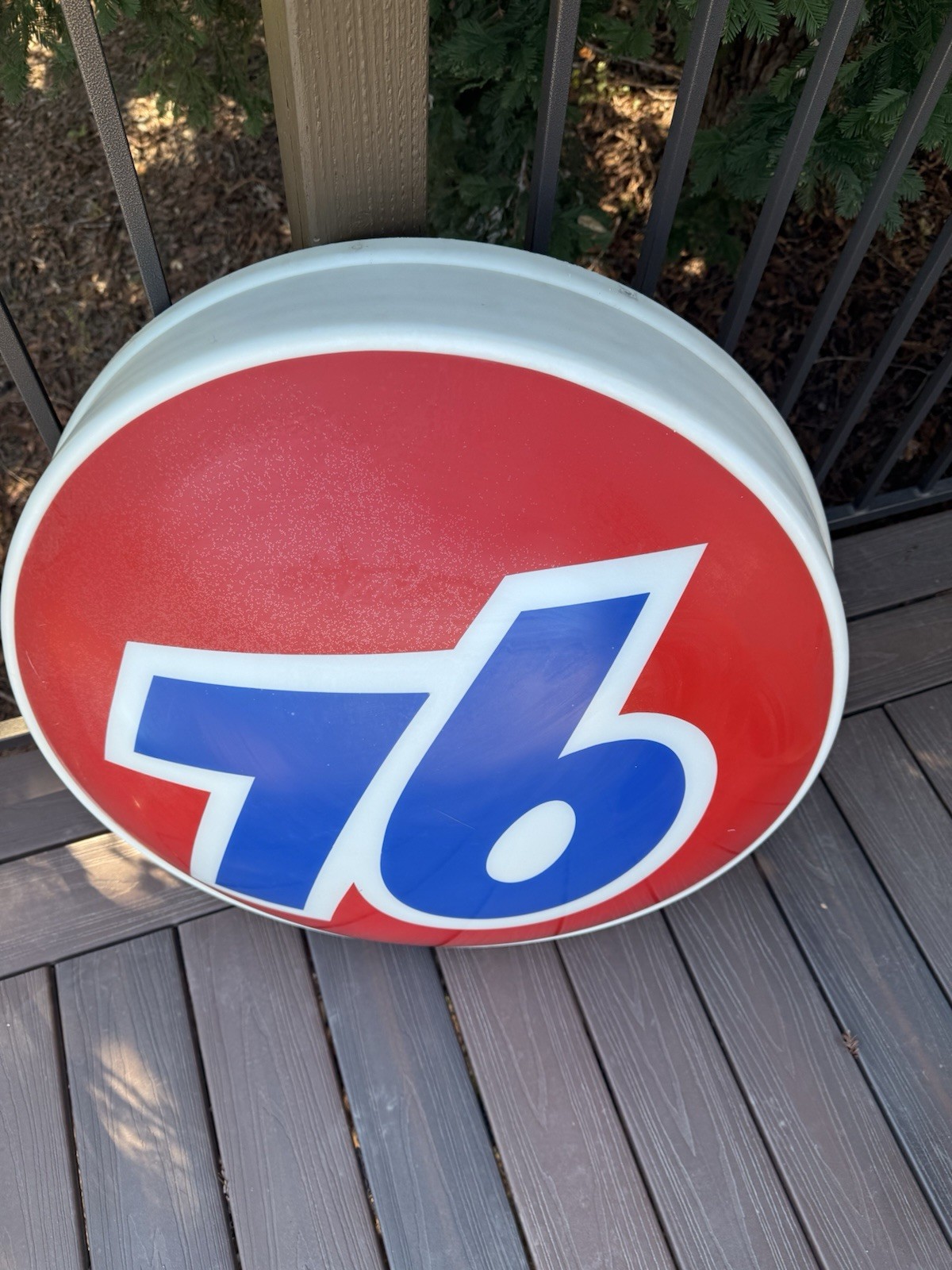 Union 76 Gas Station Lighted Sign Original