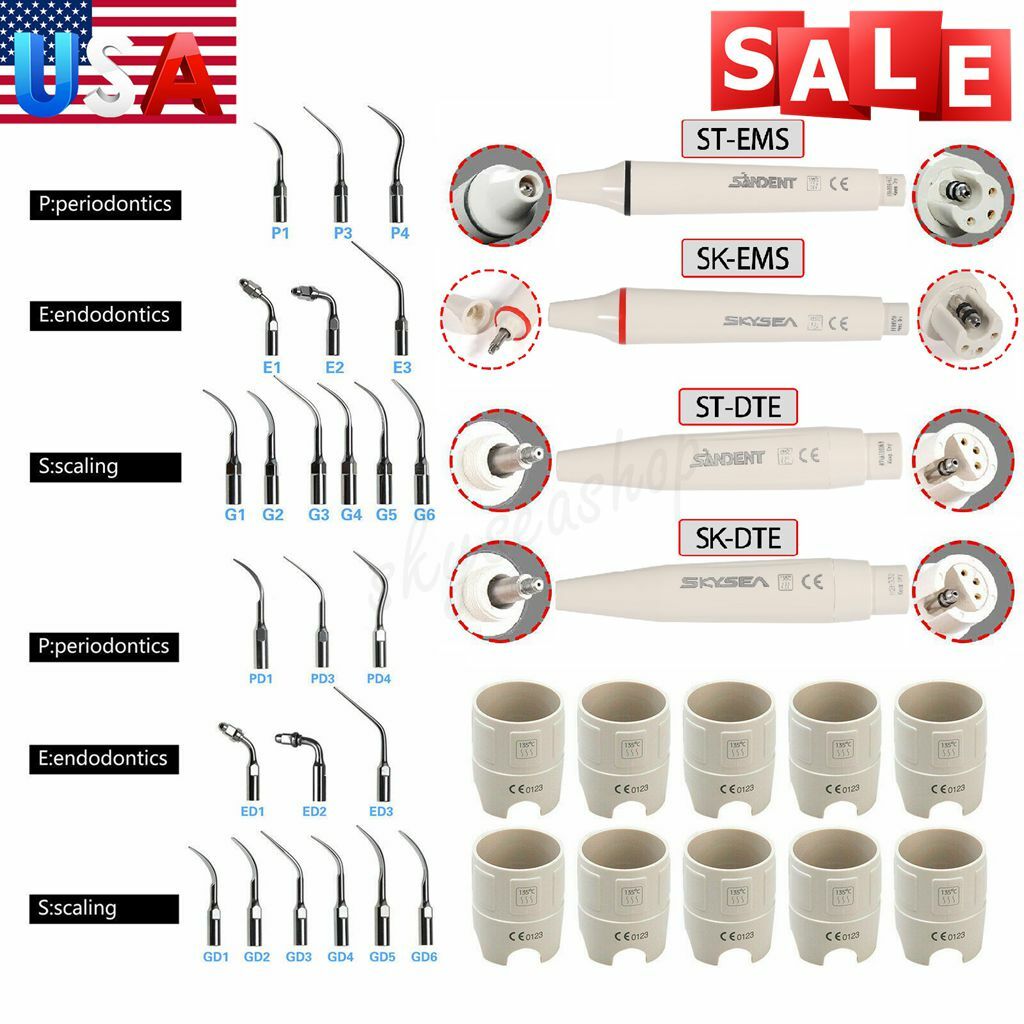 Dental Piezo Scaler Tips Torque Wrench Key for EMS DTE SATELEC Woodpecker tips