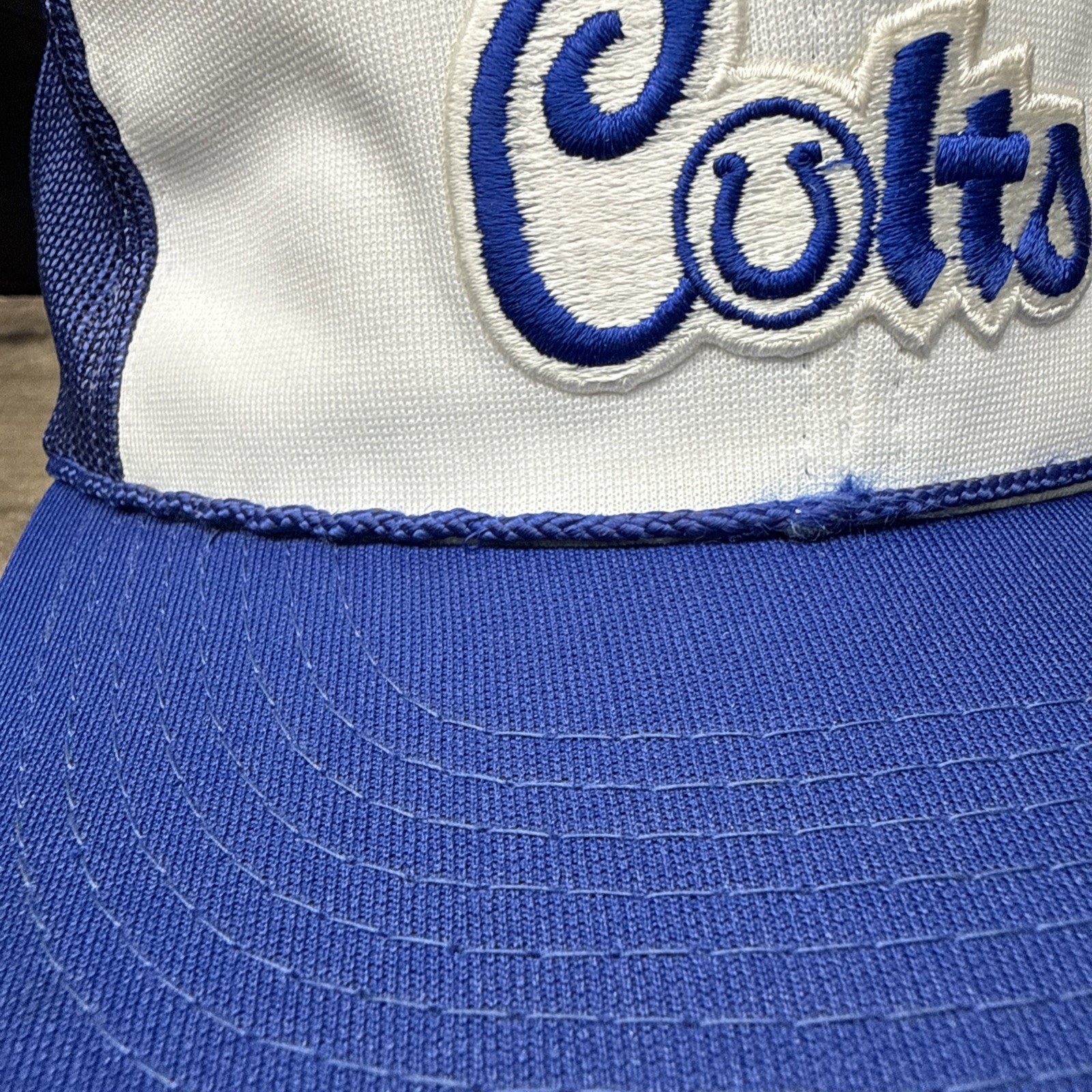 INDIANAPOLIS COLTS SPORTS SPECIALTIES 80S 90S SNAPBACK GOLF HAT CAP VINTAGE