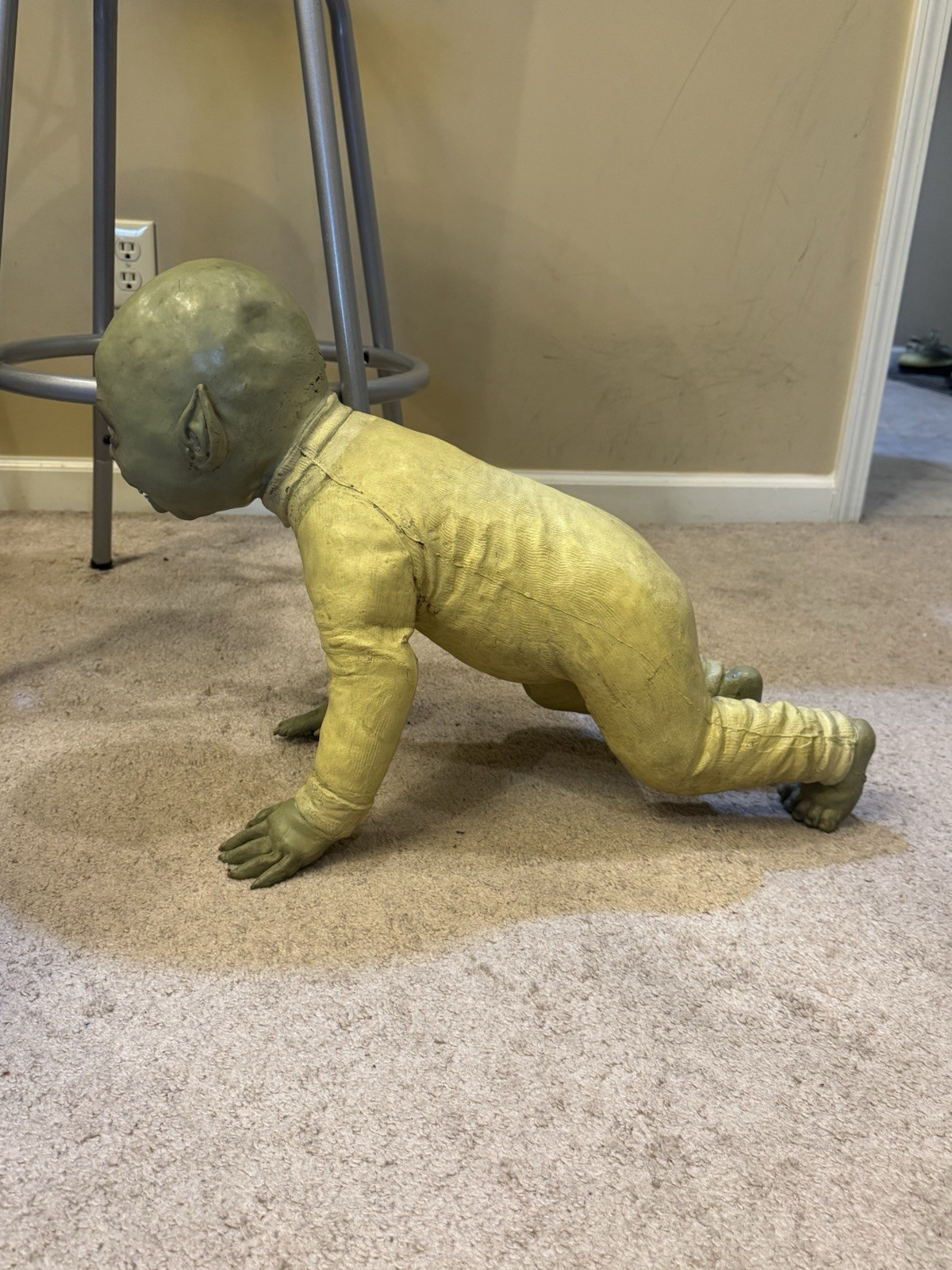 Spirit Halloween 2009 Zombie Babies Creeping Tommy