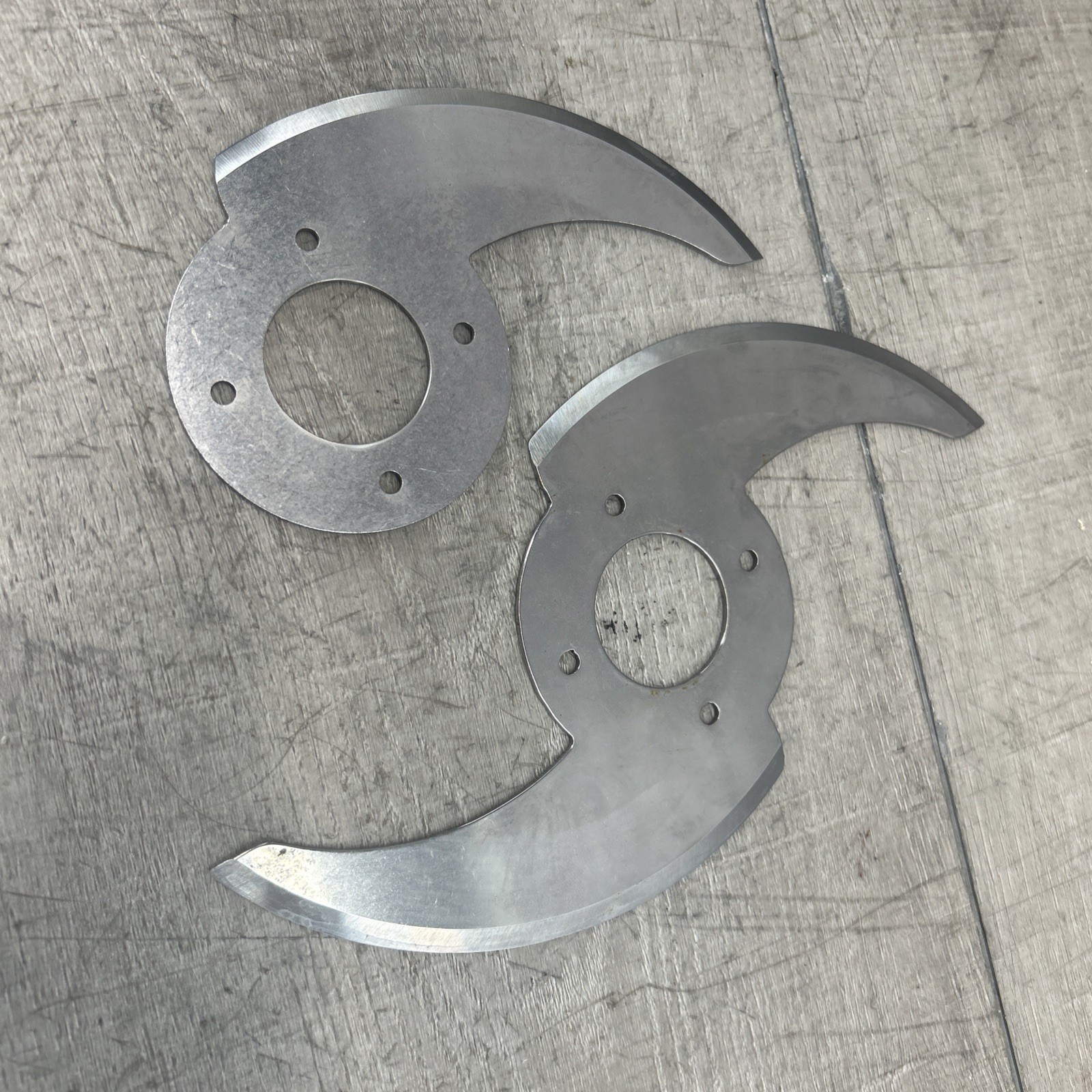 Commercial Food Processor Lot 10.6 Quart Bucket Blades Lid Stainless NO MOTOR