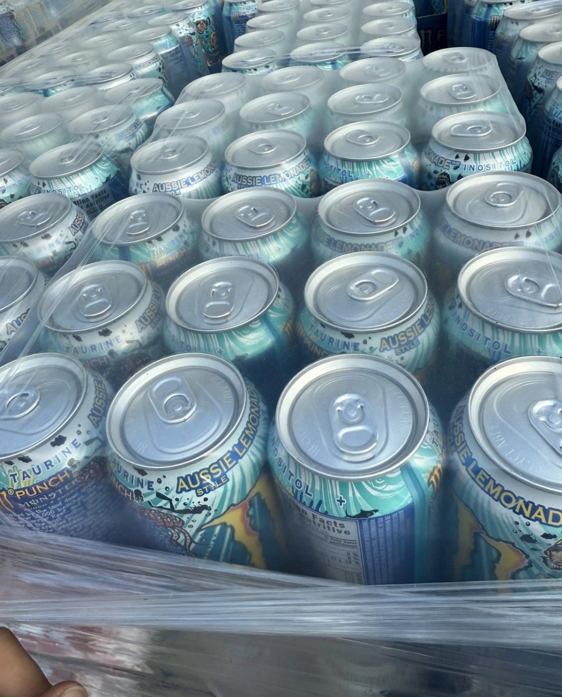 (12 Pack) Monster JUICE Exotic Aussie Style Lemonade Sports Energy Drink, 16 Oz