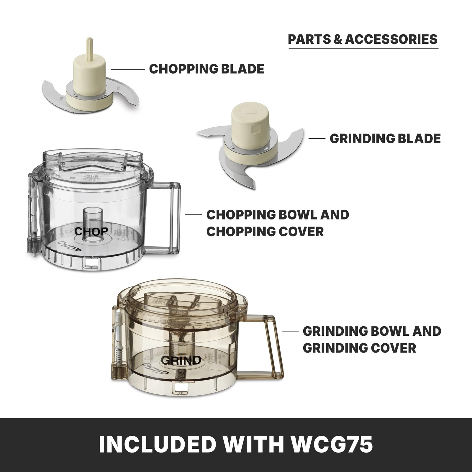 Waring Commercial 3-Cup Chopper Grinder