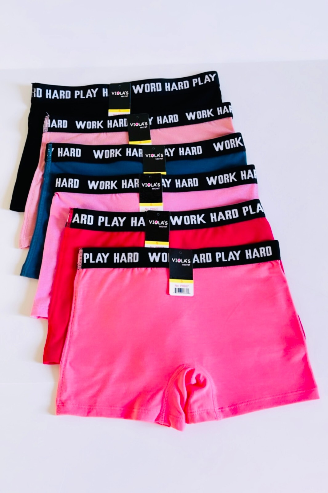 3or6Pack Women's Sports Cotton Boxer Shorts BoyShorts Yoga Fitness Gym 8927 S~3X