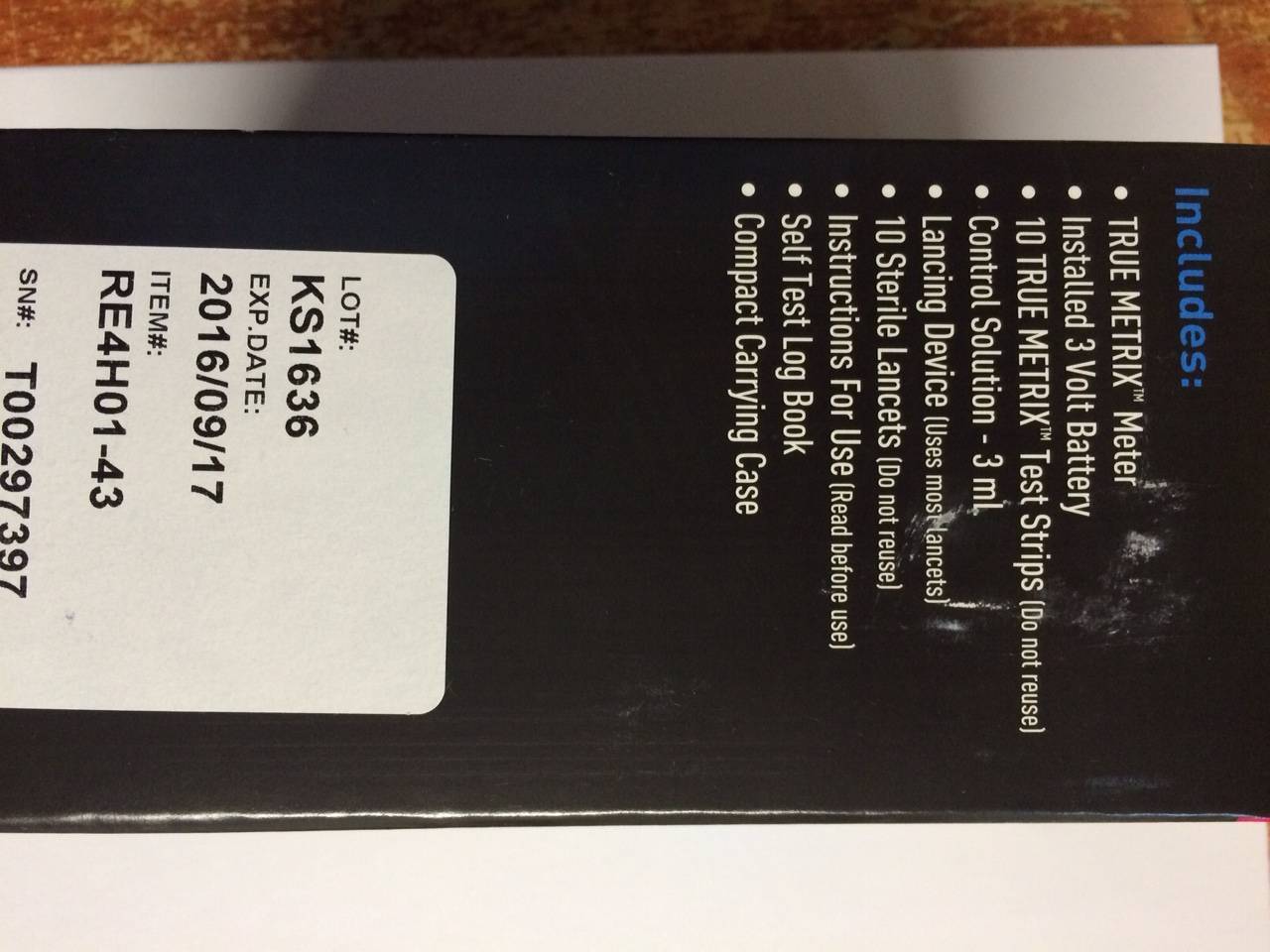 True Metrix Blood Glucose Monitoring System Complete kit Include 10 Test Strips