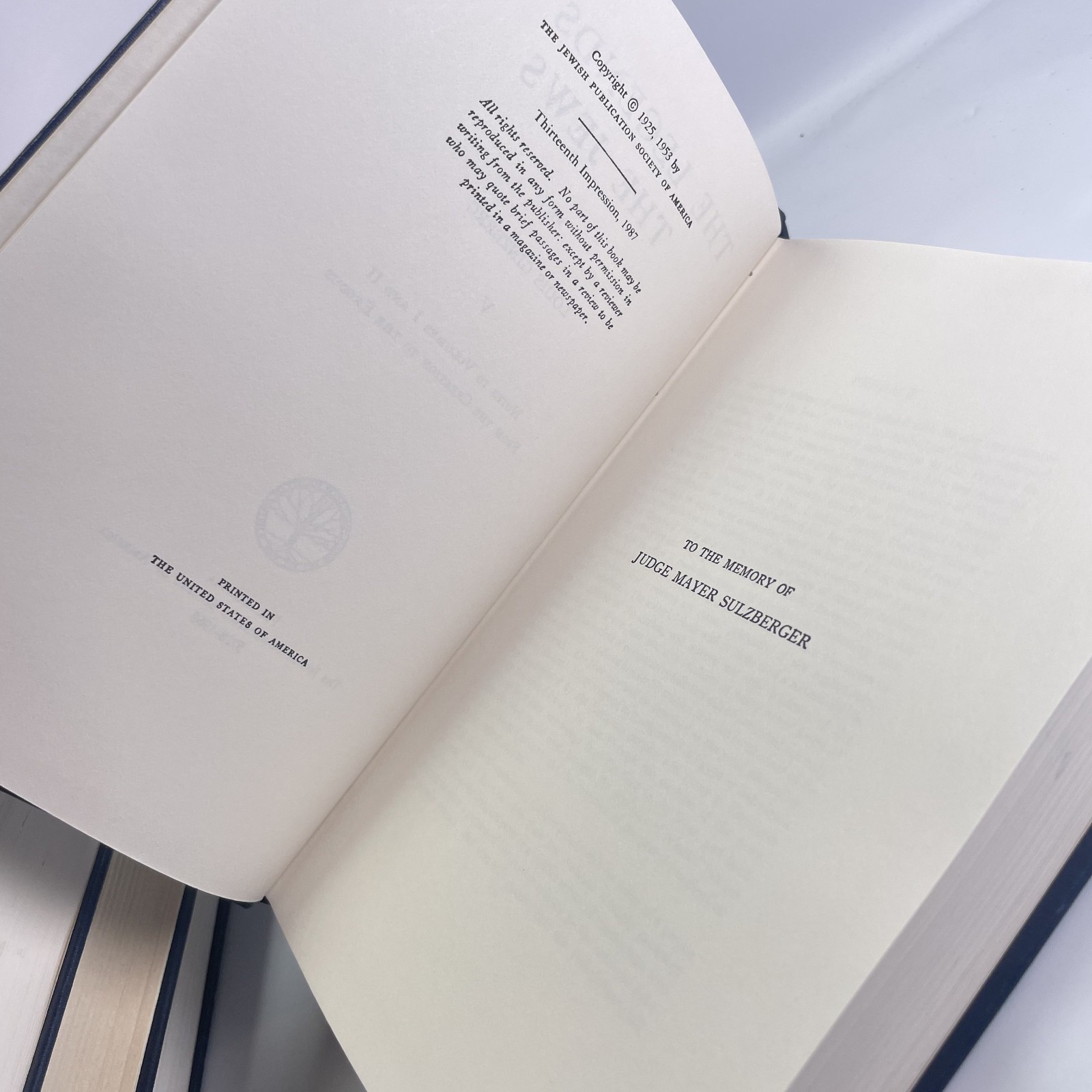 The Legends of the Jews 1-6 Volume HARDCOVER SET Ginzberg (Missing 7) *Read