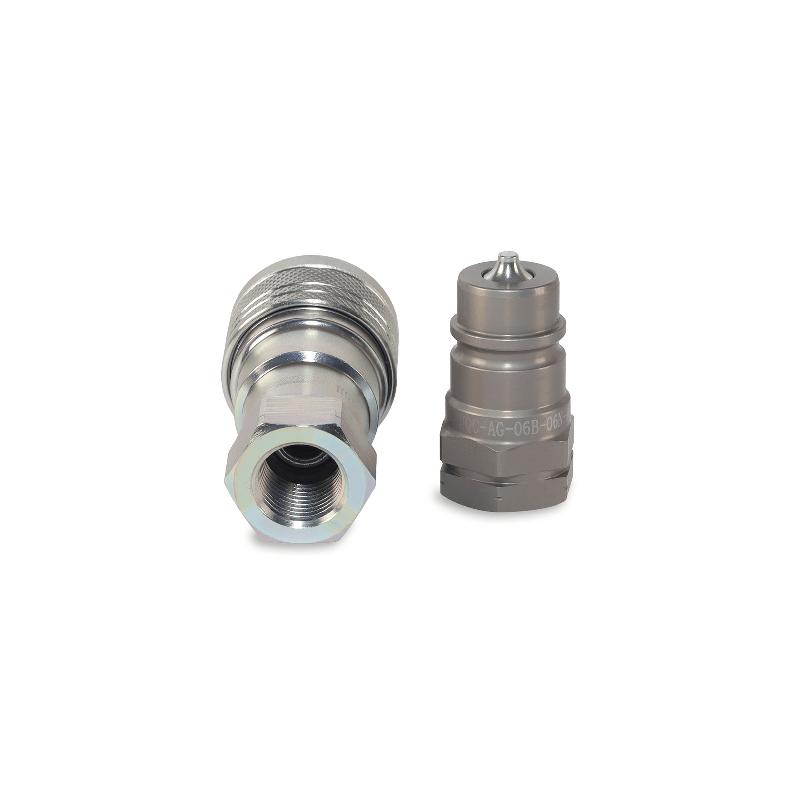 3/8″ AG Hydraulic Quick Couplers Set - 3/8″ NPT Thread