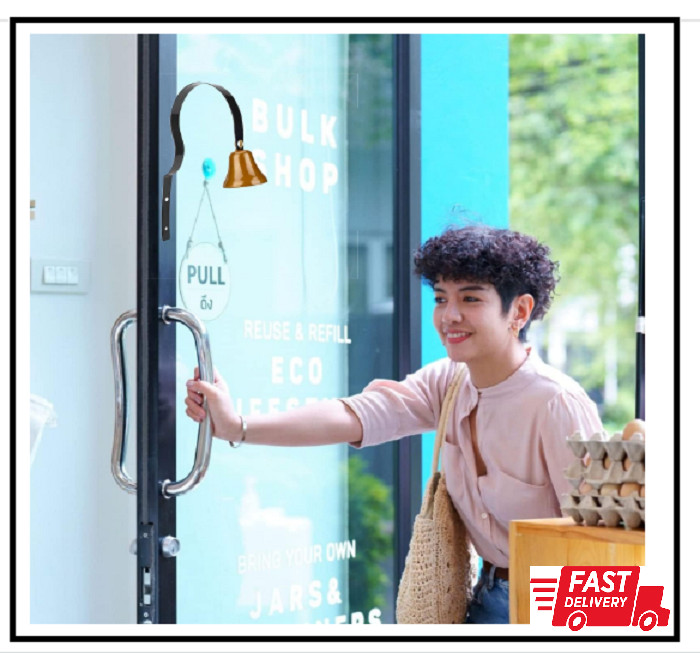 Shopkeepers Bell Hanging Door Bell Wall Mounted Store Door Bell for House Decor