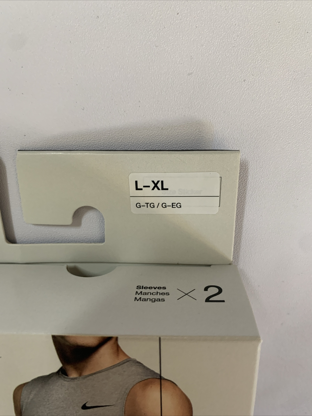 Nike Pro Therma-FIT compression sleeves. 2-Pack Black L-XL Brand New