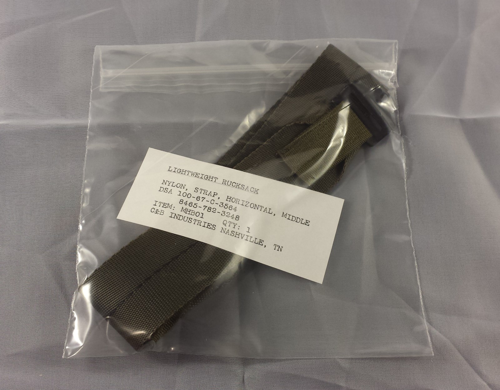 VIETNAM LIGHTWEIGHT RUCKSACK BACK PACK MID FRAME STRAP