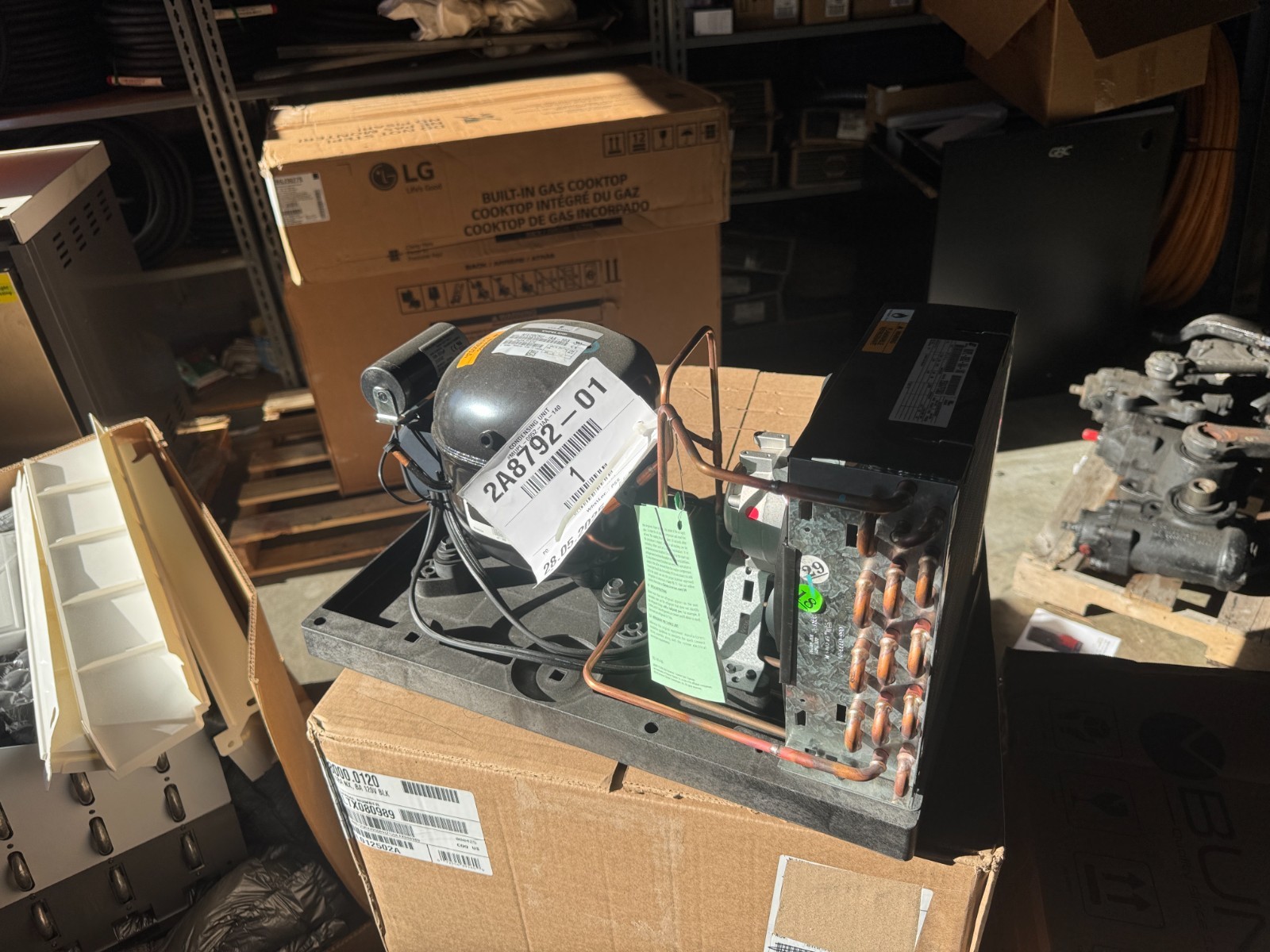 Hoshizaki 2A8792-01 condensing unit for 2 door refrigerator