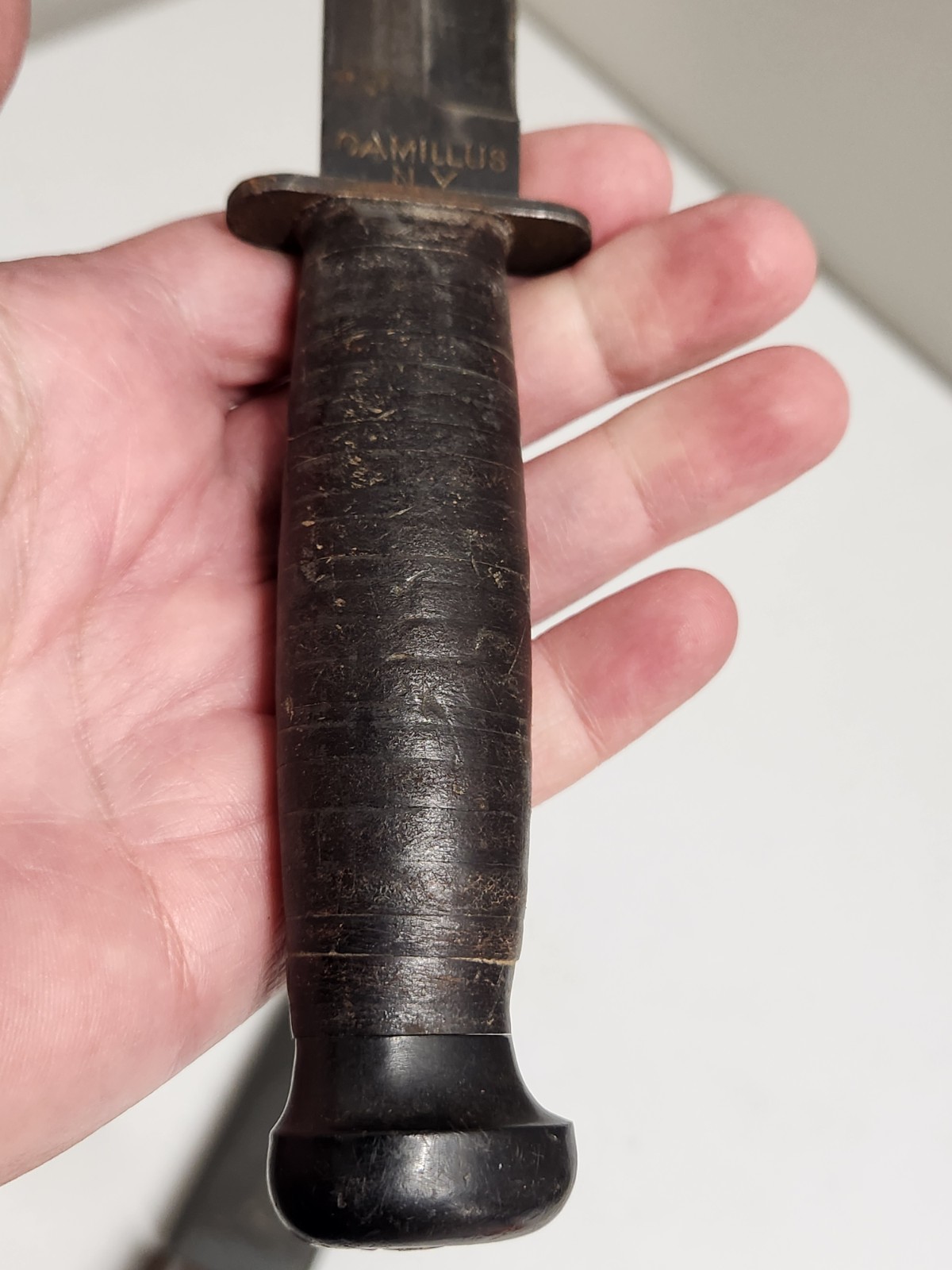 wwii camillus knife U.S.N Mark 1 Lighting Knife With Sheath