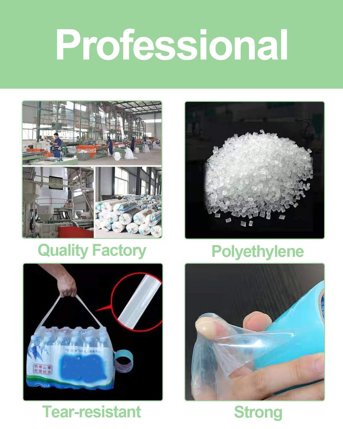 Greenhouse Plastic Repair Tape Clear Poly Film Patch Roll 2x108