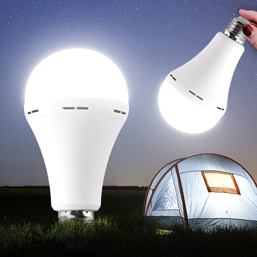 4 Pack Rechargeable LED Emergency Bulb 4-6 Hours for Power Failure F2