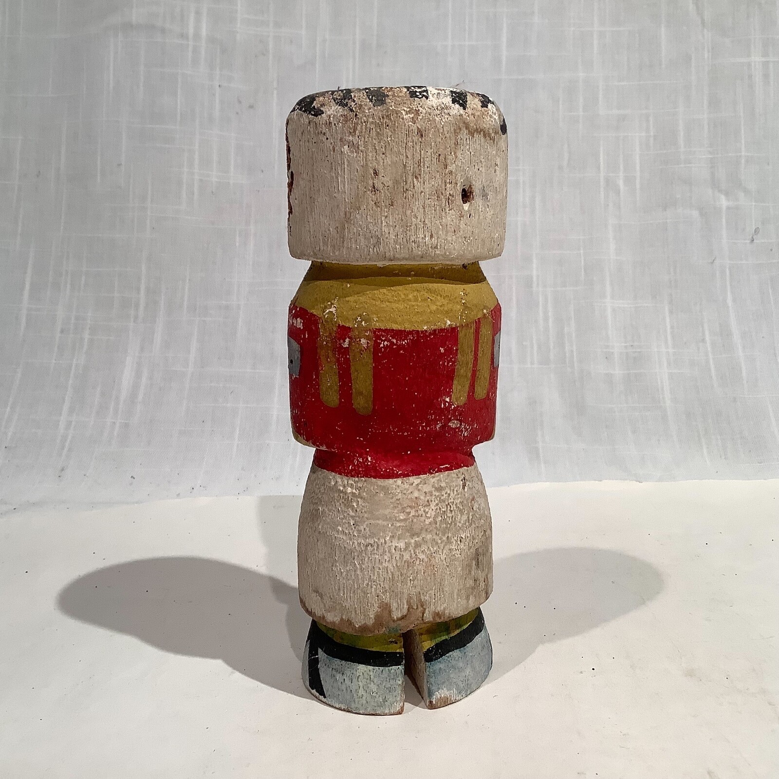 ORIGINAL 1930's-1940's HOPI COTTONWOOD KATSINA DOLL, 5.5", PROB. BY OTTO PENTEWA