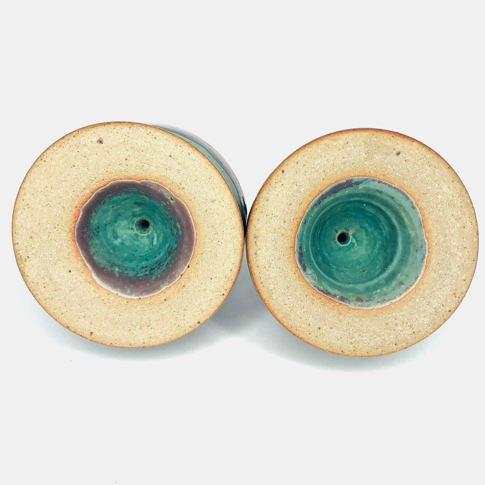 Studio Pottery Magic Secret Spice Salt & Pepper Shaker Set - Great Condition