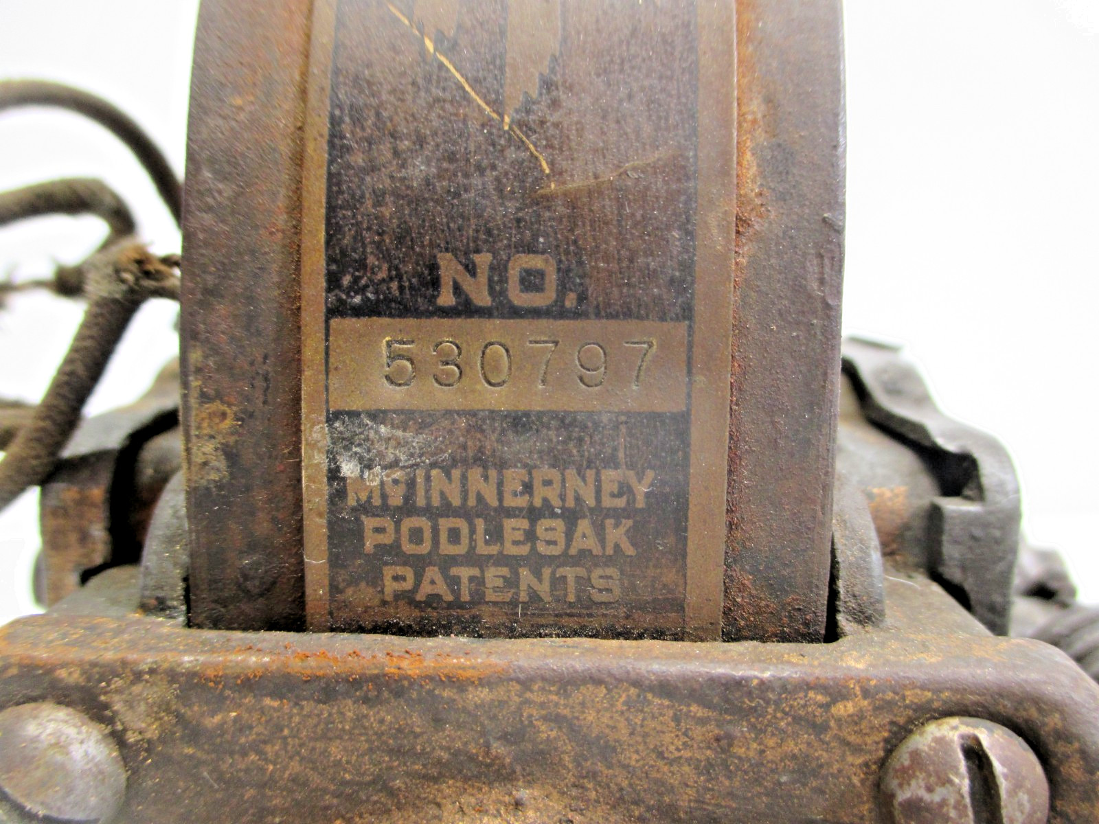 HOT WEBSTER K LOW TENSION MAGNETO POT METAL 2 BAR HIT MISS GAS ENGINE SN 530797