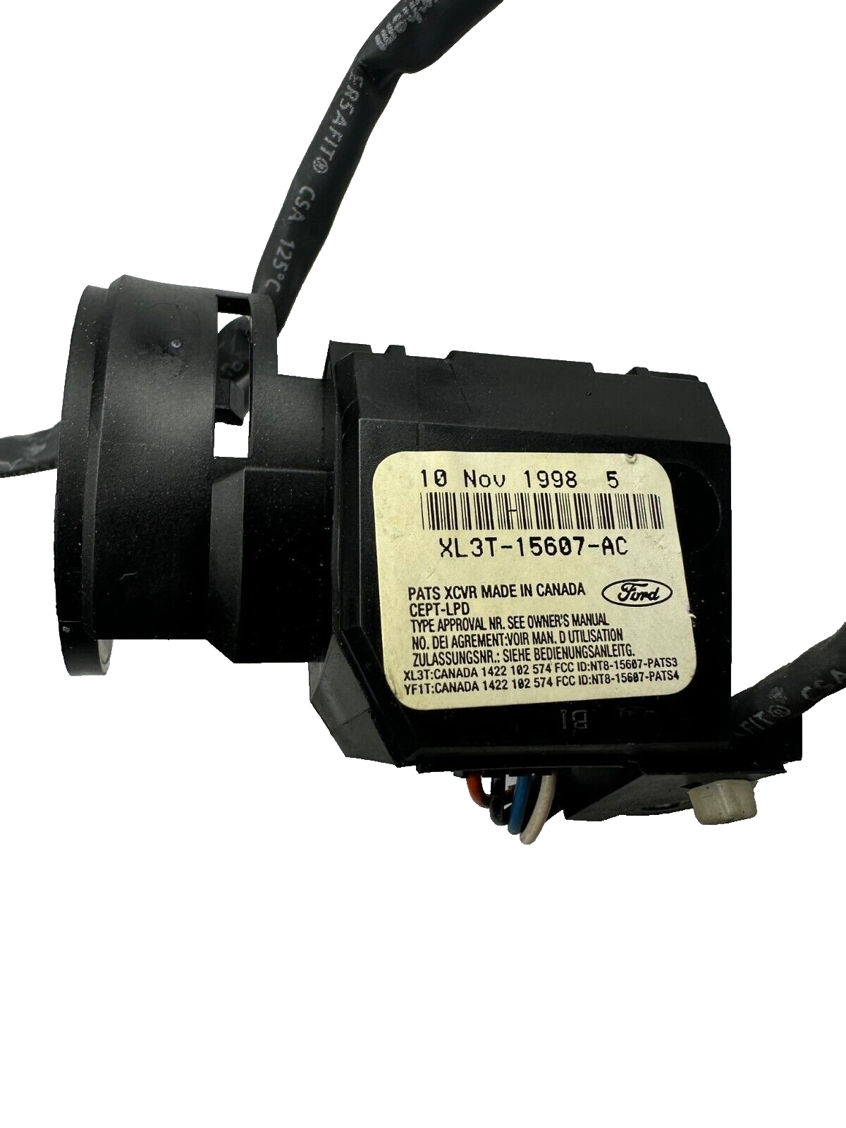 1999-2001 FORD EXPEDITION F150 ANTI THEFT PATS TRANSCEIVER PN: XL3T-15607-AC