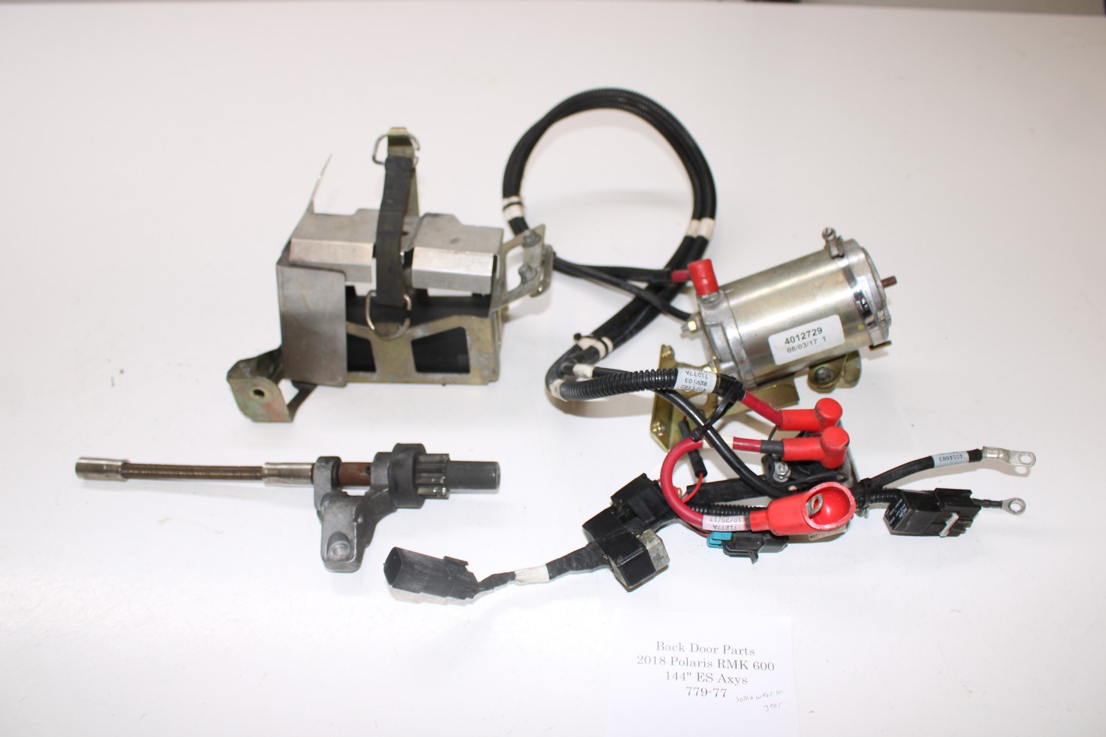 2018 Polaris Rmk 600 Es 144" Axys Electric Start Kit Starter Ring Gear Wiring