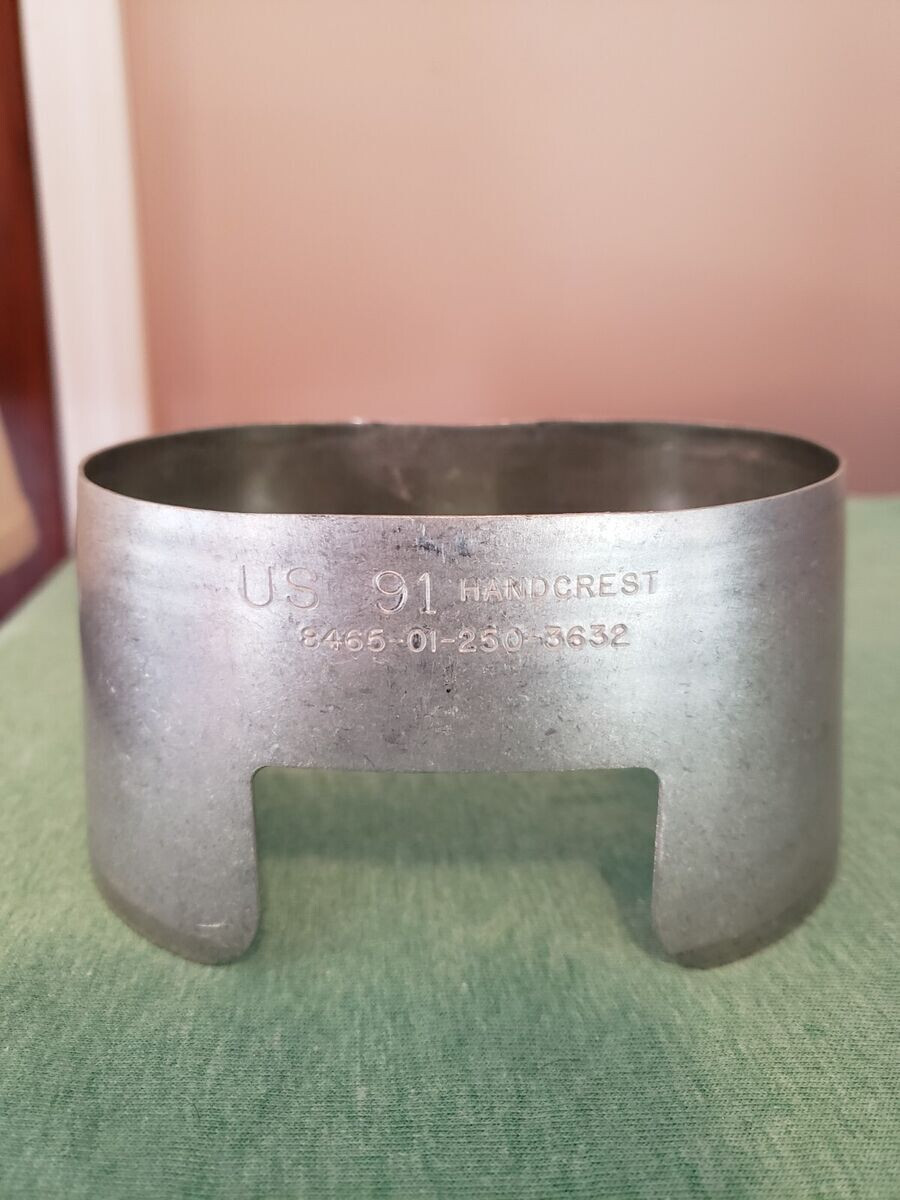 GENUINE US Military CANTEEN CUP STAINLESS and STOVE / STAND COMBO VGC