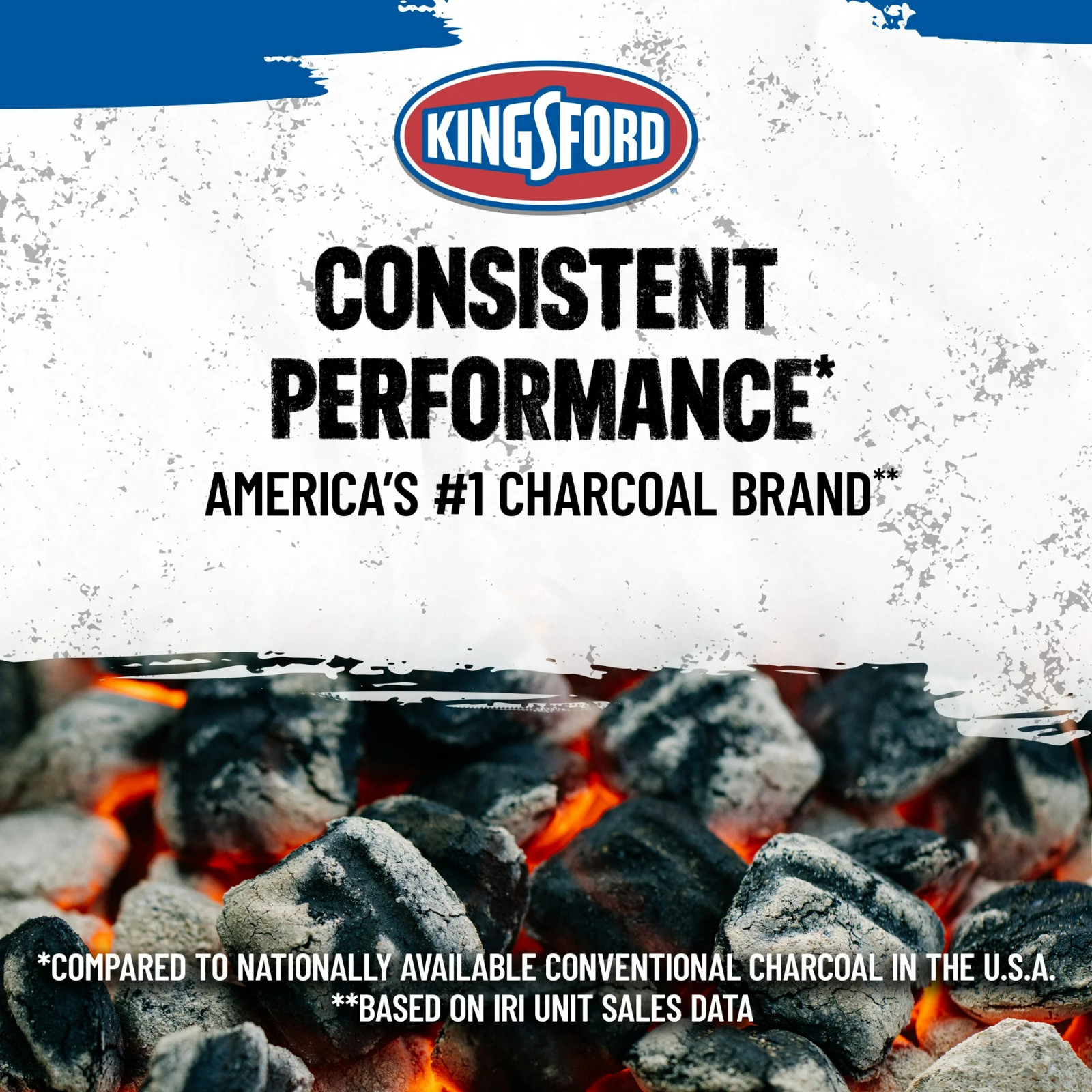 Kingsford Original Charcoal Briquettes 16 lb 2 Pack Long Burning Fuel, No Fees
