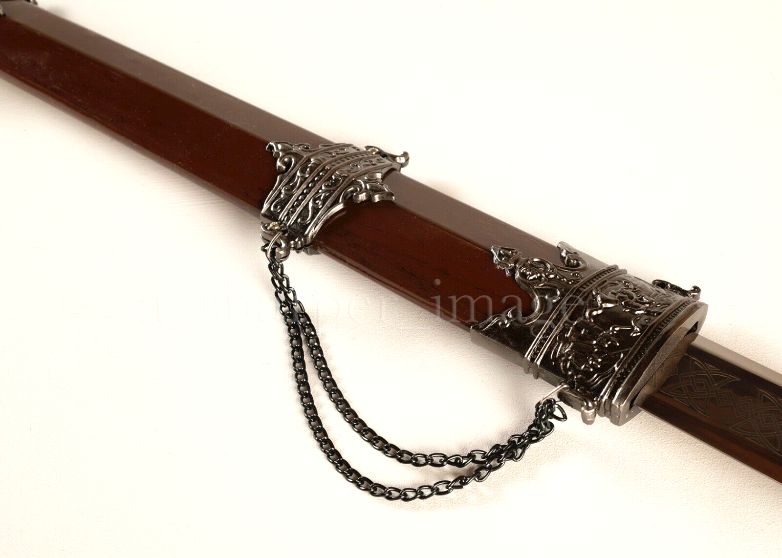 31" Roman Legion Gladius Sword Maximus Centurion, Scabbard & Display Stand SOLID