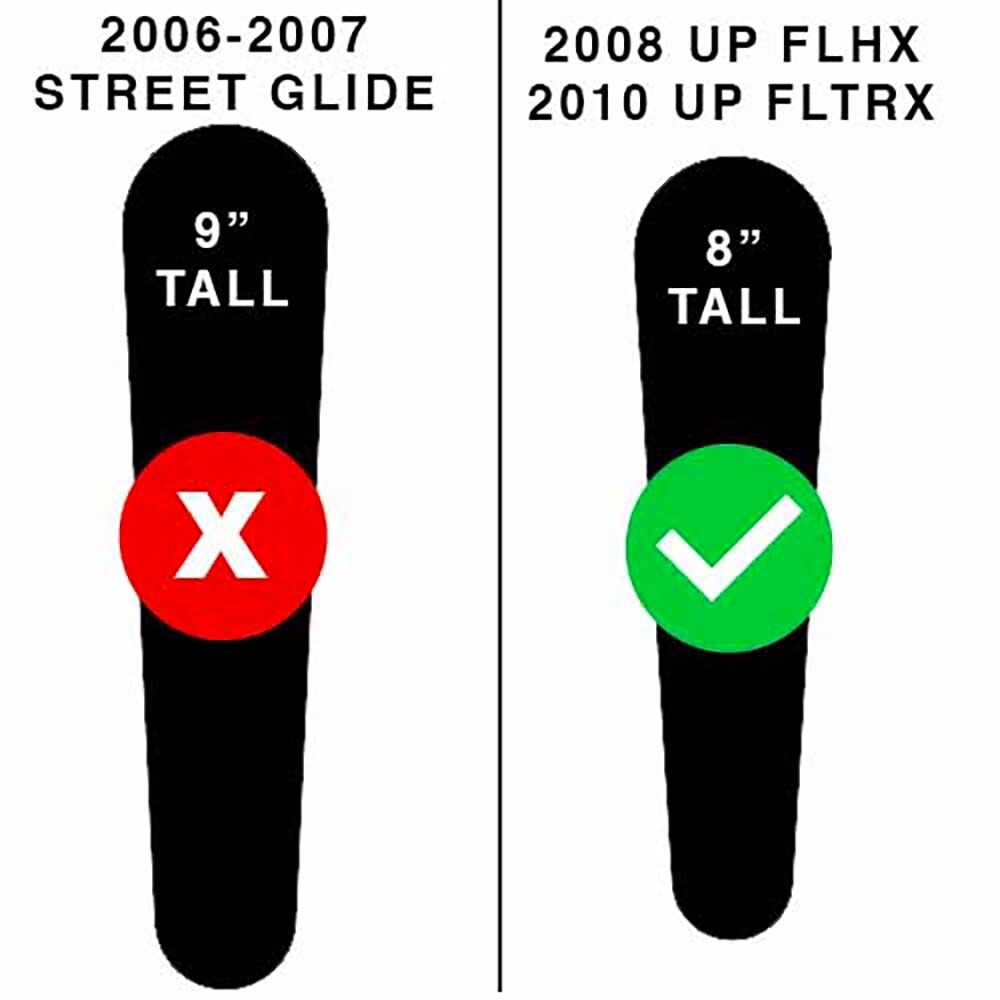 BLACK WHITE USA FLAG | Dash Panel Insert Fits Harley 08 + TOURING FLHX 10+ FLTRX