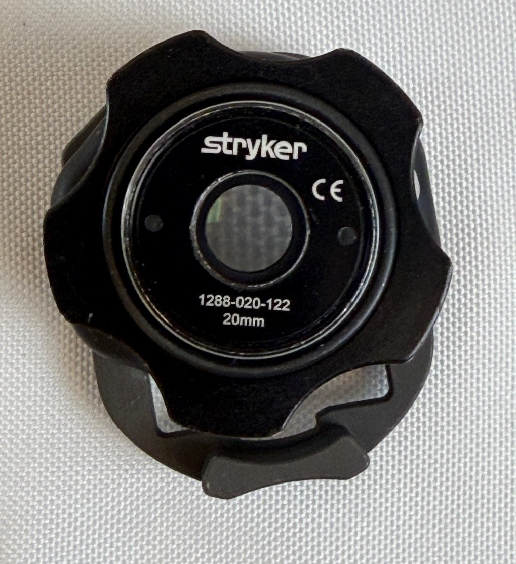 Stryker 1288 HD Camera Head & Coupler w/ Clear Case Light Cable & Case Endoscopy