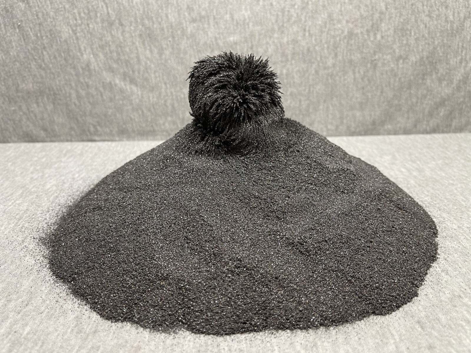 Dark Iron Sand, Magnetic Sand, Magnetite Sand, Refined Black Sand, 5 Pounds