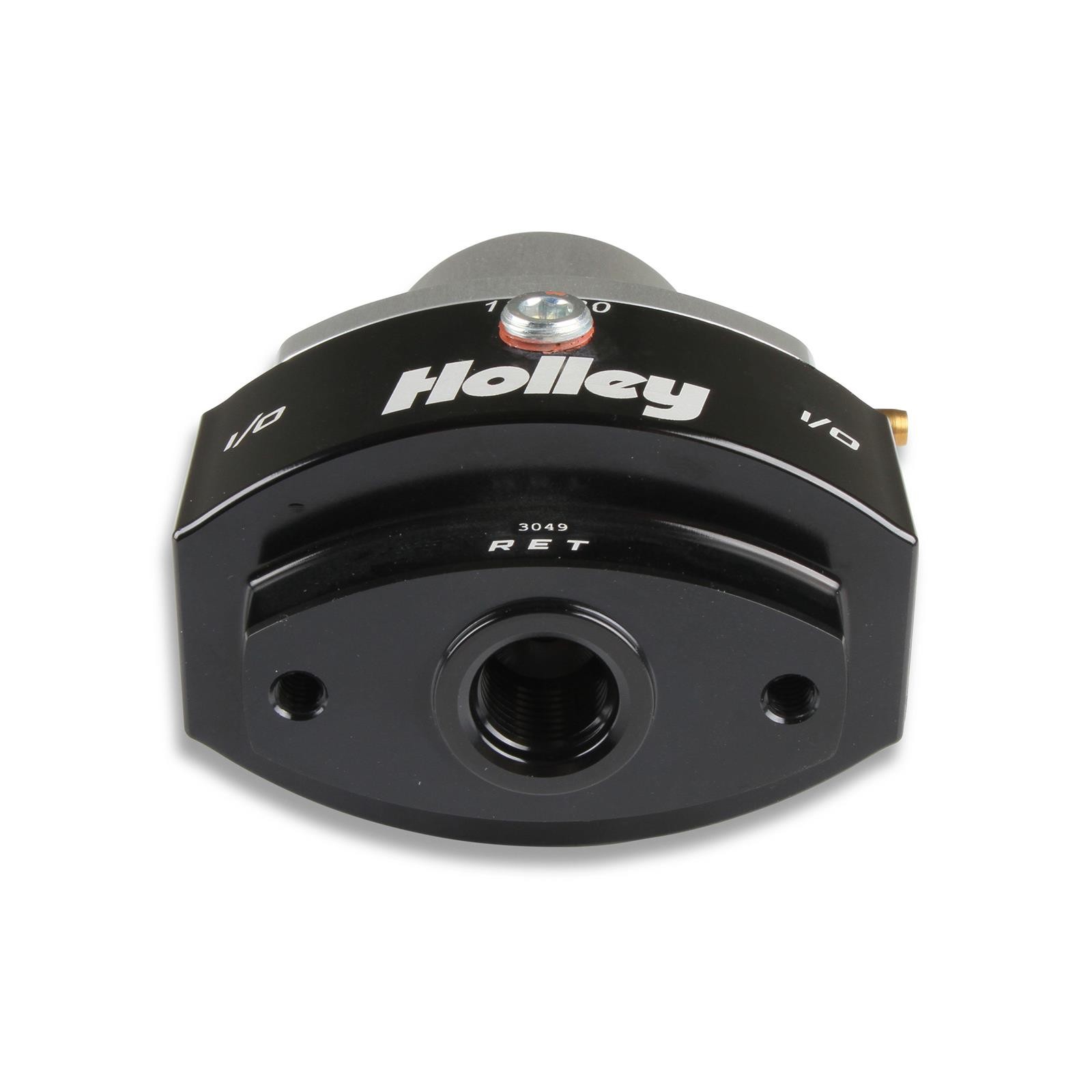 Holley 12-879 Fuel Press Regulator 4-65 PSI w/FiTech 80117 Gauge