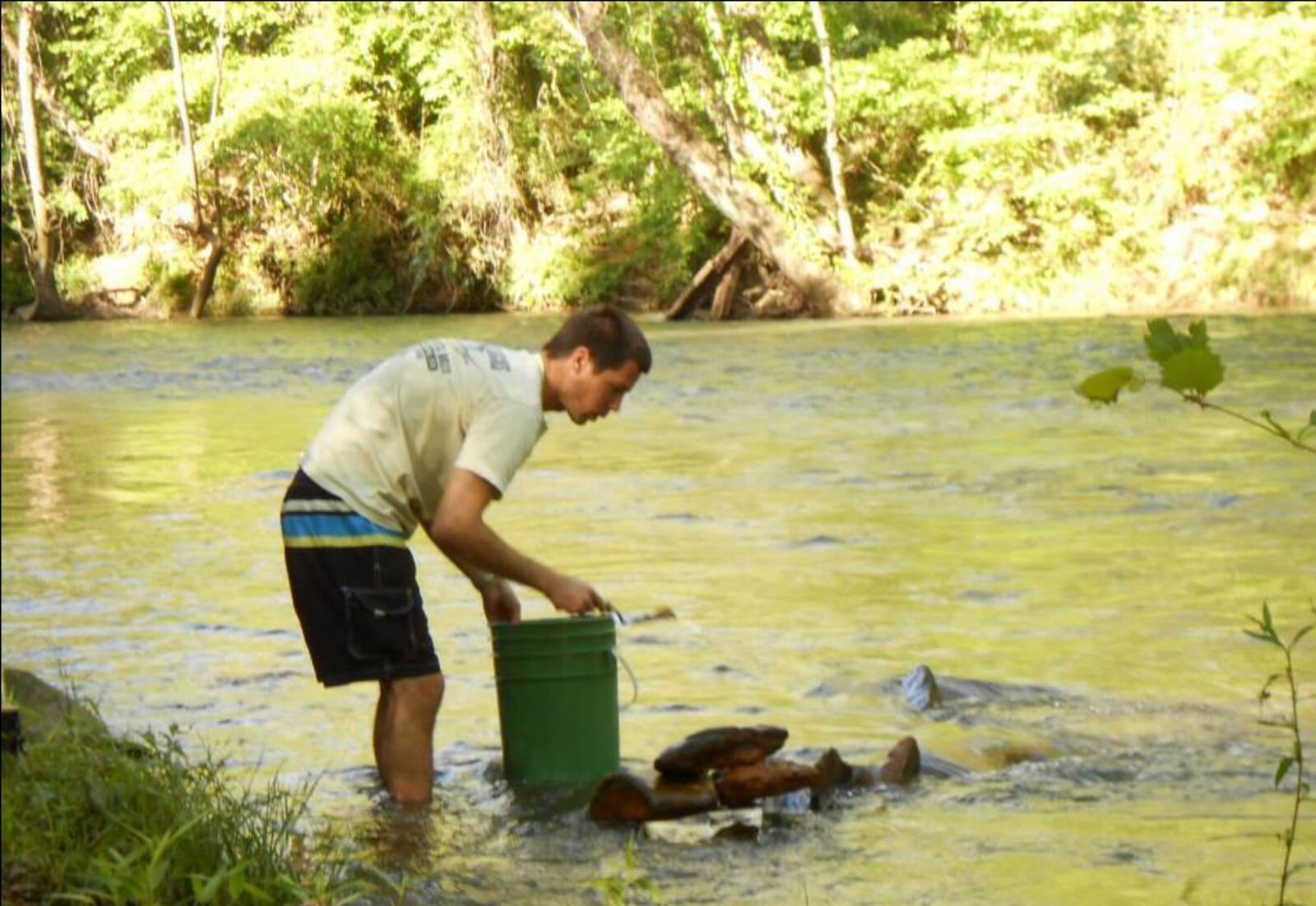 1LB Unsearched Chestatee River Gold Paydirt Fines Pickers Nuggets? Panning