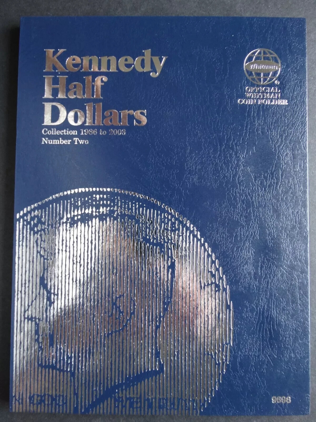 Set of 4 - Whitman Kennedy Half Dollar Coin Folders Number 1-4 1964-2025 Book