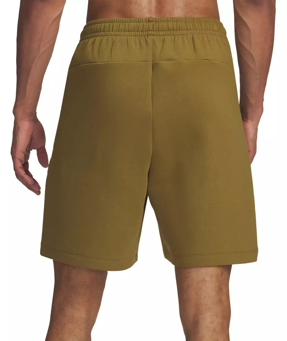 UNDER ARMOUR Shorts Mens Medium UNSTOPPABLE FLEECE CANTEEN GREEN/Black NWT $70