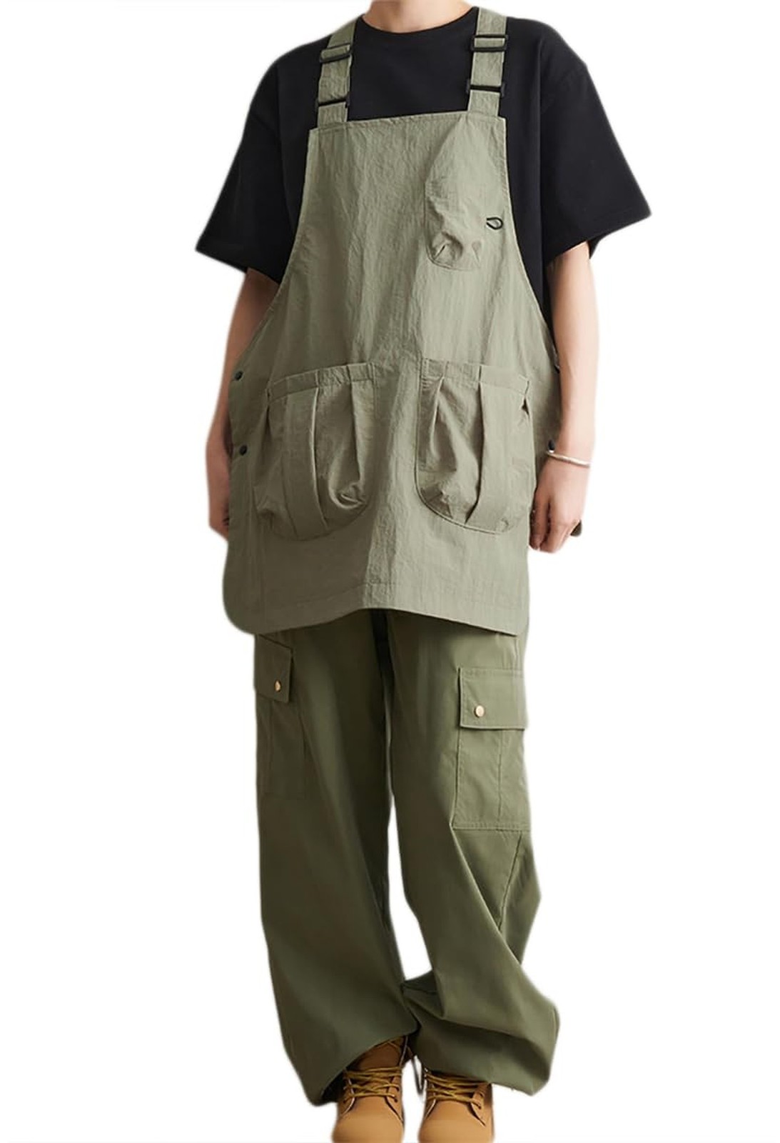 Nanxson Lightweight Apron for Women with Pockets Adjustable Work Apron Barber...