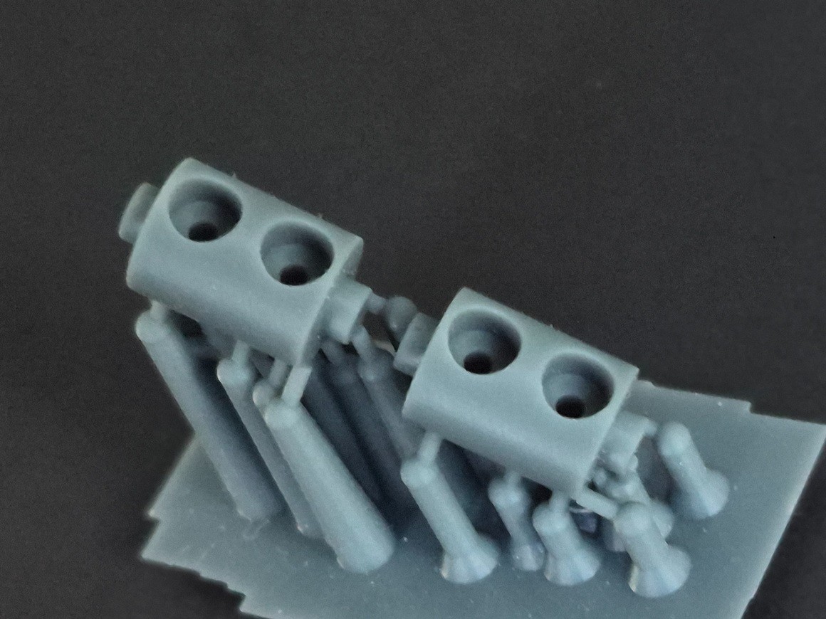 1/350 USS Lexington CV-2 and USS Saratoga CV-3 8"/55 cal. Turrets