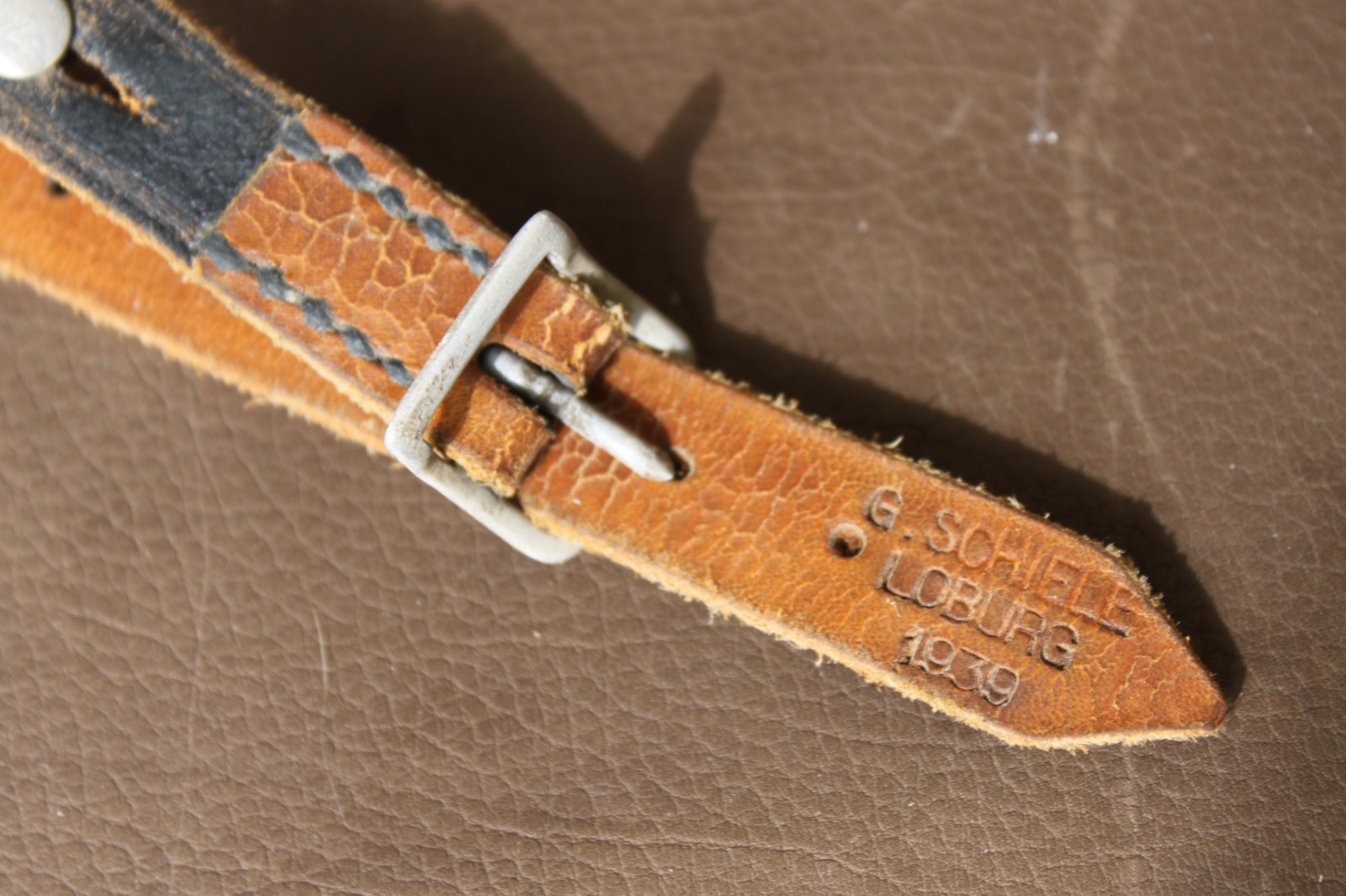 WWII German helmet chinstrap 1939