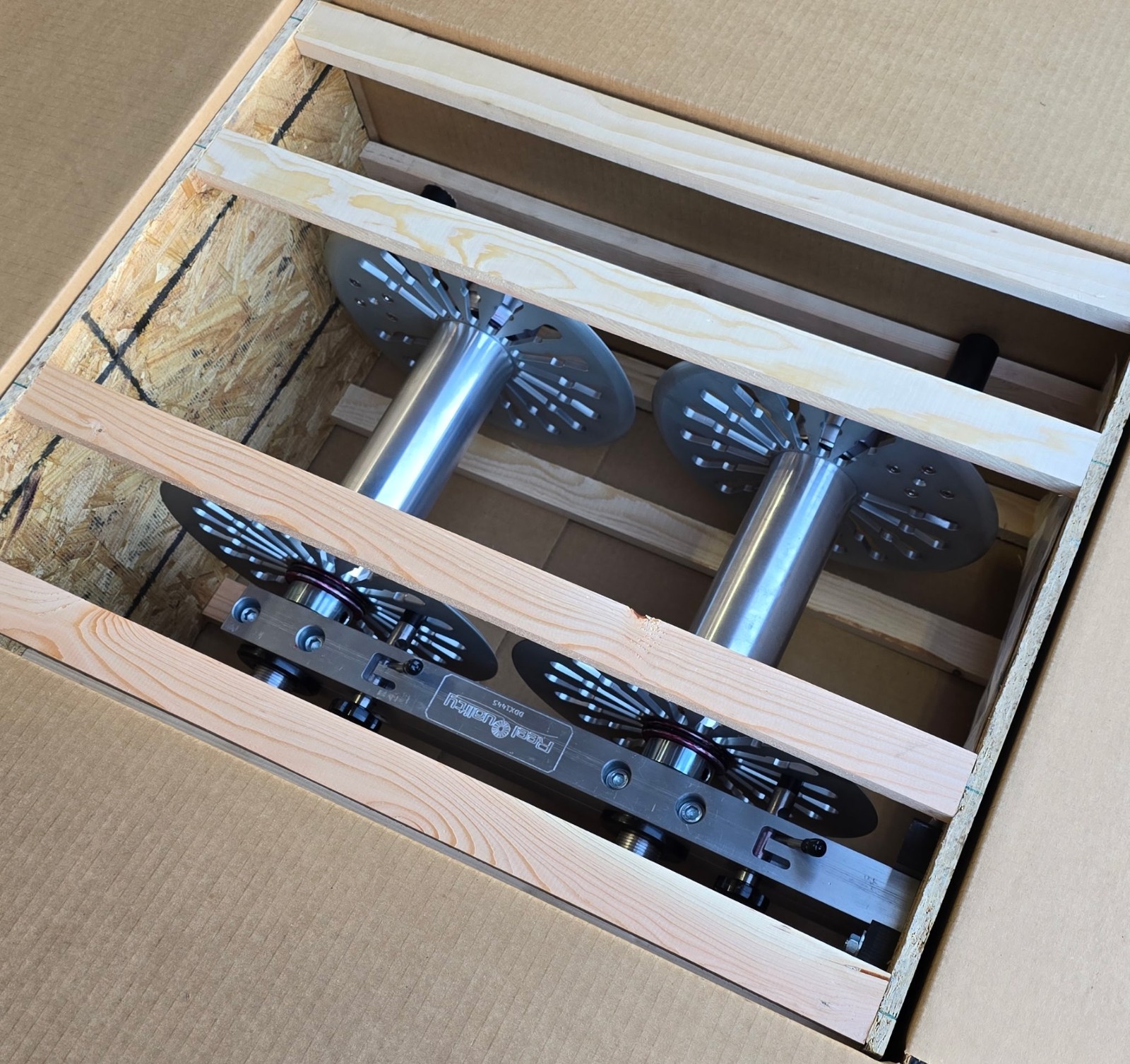 Reel Quality Products DDX1445 Double Stacked Welding Lead Reels **NEW**