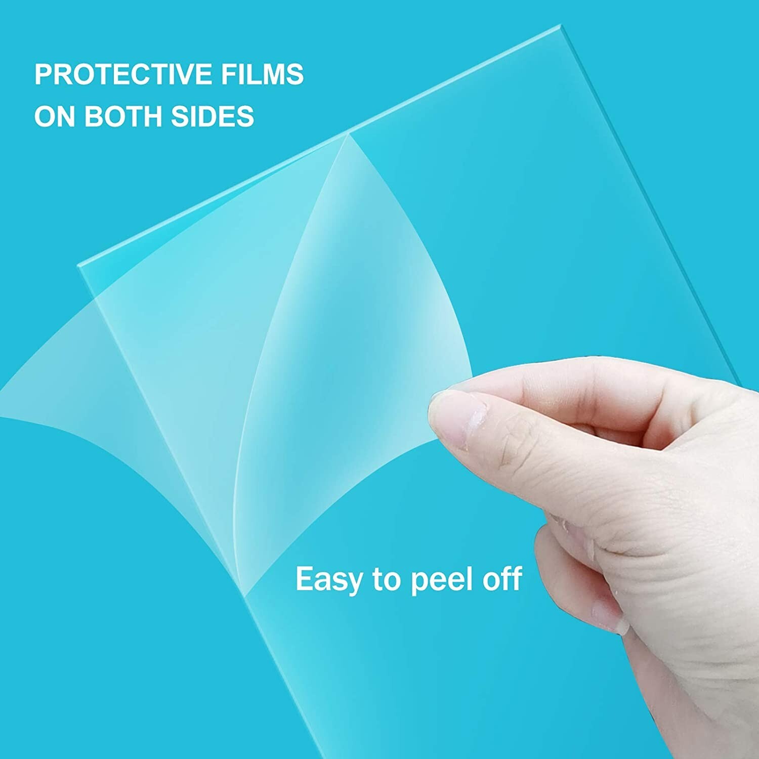 Clear Acrylic Plexiglas Clear Plastic Scratch-Resistant Replacement Sheet
