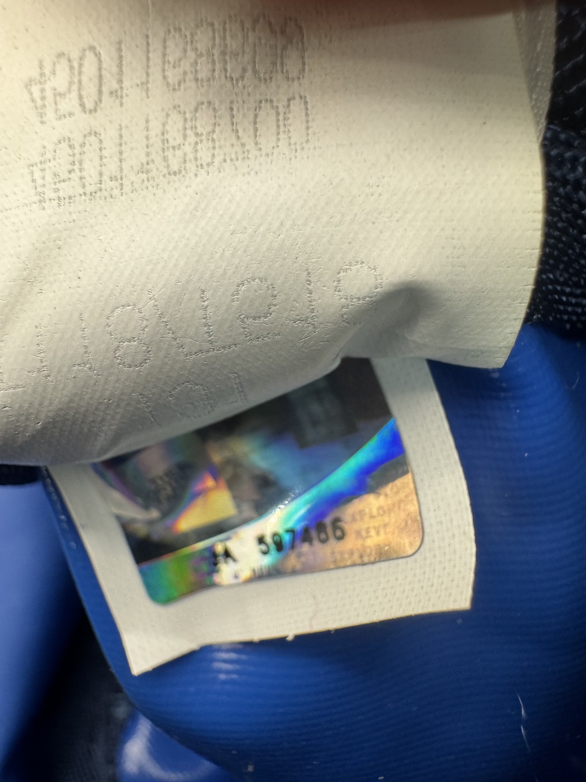 The North Face Base Camp Toiletry Travel Bag Blue Hanging Dopp Kit T118/T518